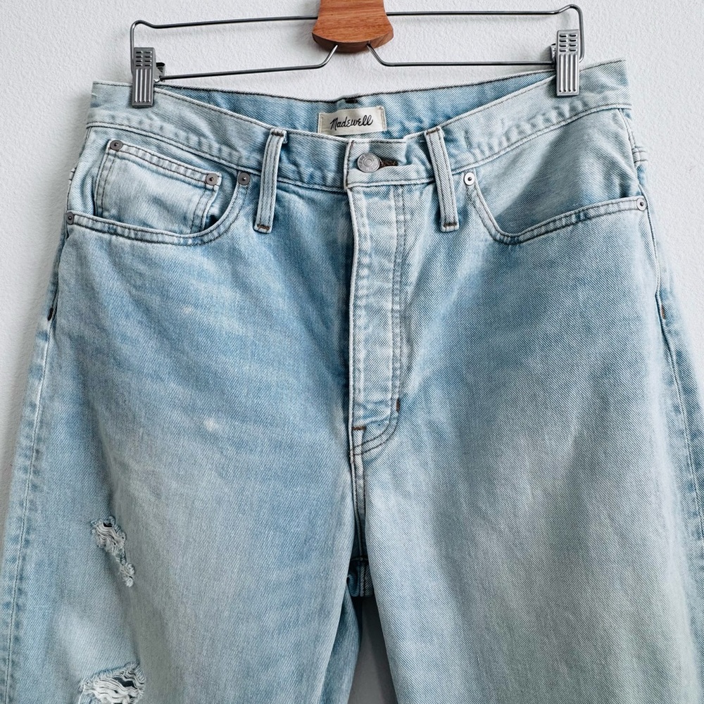 Madewell DadJean Busted Knees with Rigid Button Fly - Picture 6 of 9